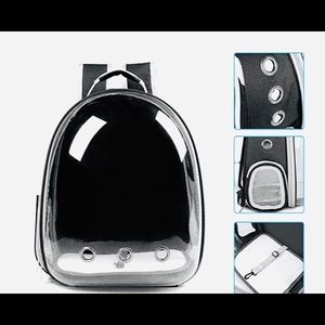 Pet Bubble Clear VIEW Get Set Go Travel Back Pack Carrier
